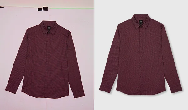 clothing photo retouching